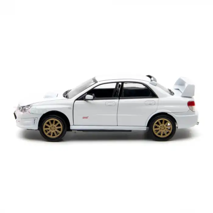Motor Max 1:24 Subaru Impreza WRX Sti Diecast Model Araba Beyaz - 73330