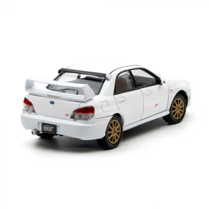 Motor Max 1:24 Subaru Impreza WRX Sti Diecast Model Araba Beyaz - 73330