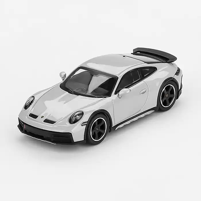 Mini GT 1/64 Porsche 911 Dakar Ice Gray Metallic - MGT00891
