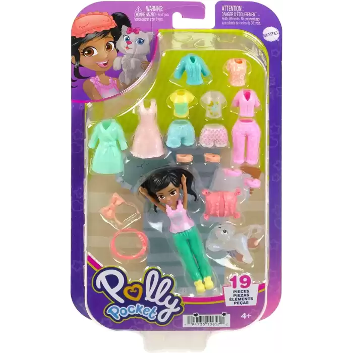 Polly Pocket Farklı Kombin Eğlencesi Oyun Setleri HKV88-HKV92