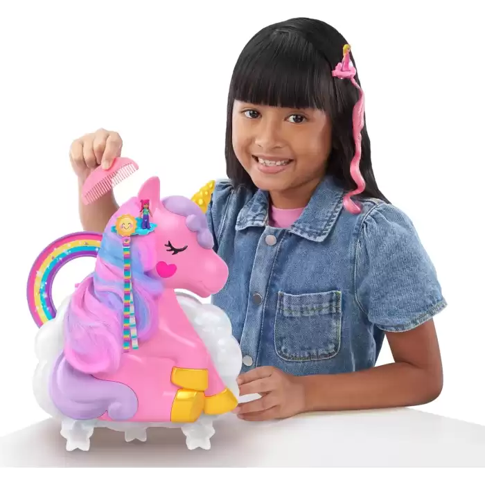 Polly Pocket Tek Boynuzlu Atın Gökkuşağı Salonu, HKV51