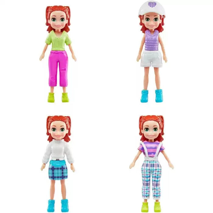 Polly Pocket ve Arkadaşları Farklı Moda Aksesuarları Oyun Setleri HNF51-JCB23