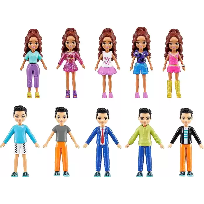 Polly Pocket ve Arkadaşları Kombin Eğlencesi Oyun Seti, HKW10