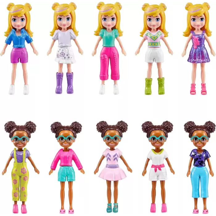 Polly Pocket ve Arkadaşları Kombin Eğlencesi Oyun Seti, HKW10