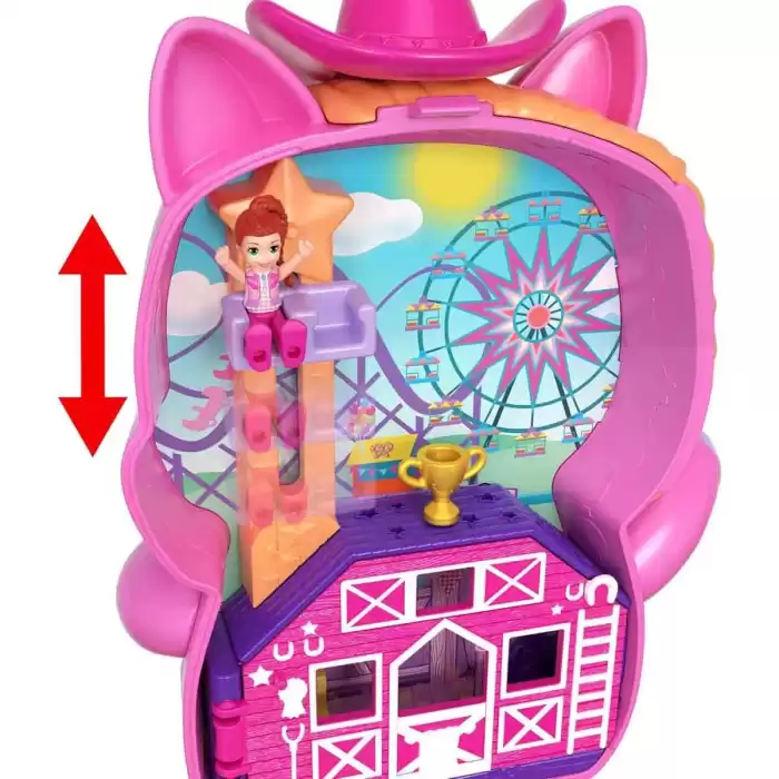 Polly Pocket ve Maceraları Kompakt Oyun Seti JFG56 - Midilli