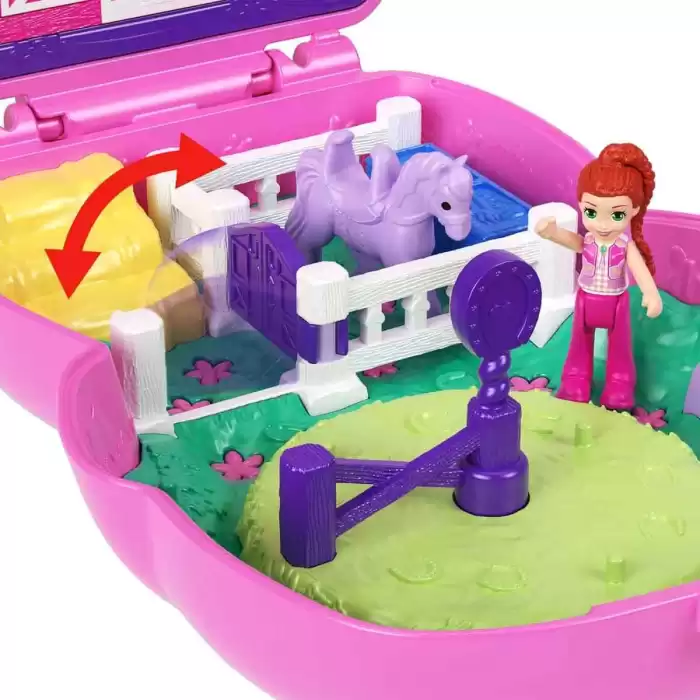 Polly Pocket ve Maceraları Kompakt Oyun Seti JFG56 - Midilli