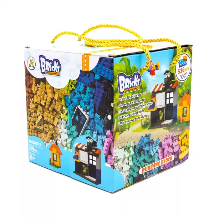 Bricks - 536 Parça Klasik Yapı Seti - SM1014