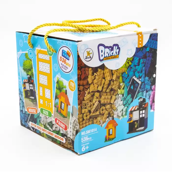 Bricks - 536 Parça Klasik Yapı Seti - SM1014