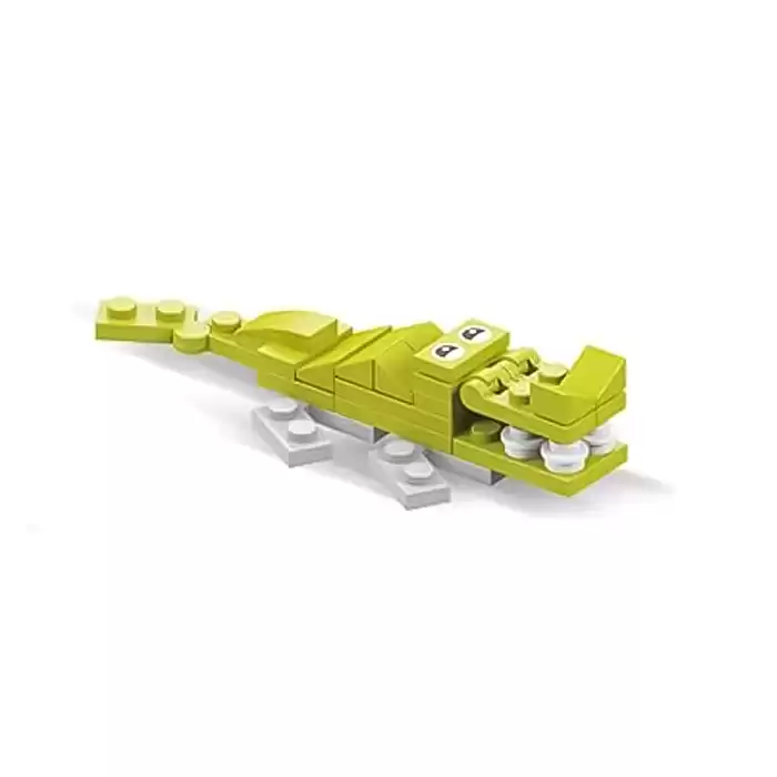 Bricks Hayvan Krallığı Crocedille - Blok Oyuncak SM206B-10