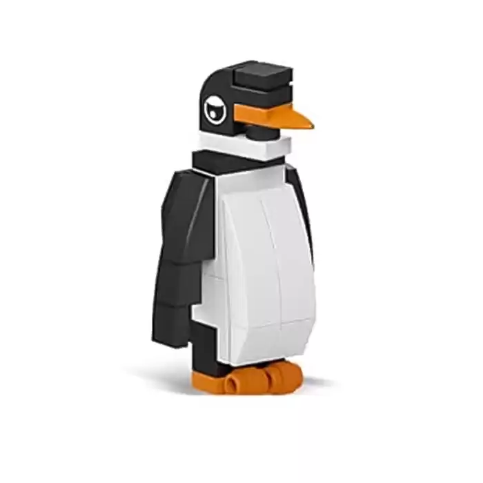 Bricks - Hayvan Krallığı Penguin - Blok Oyuncak SM206B-09