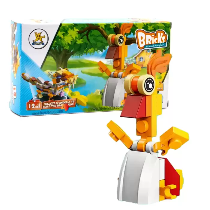 Bricks Rooster - Blok Oyuncak SM198B-10
