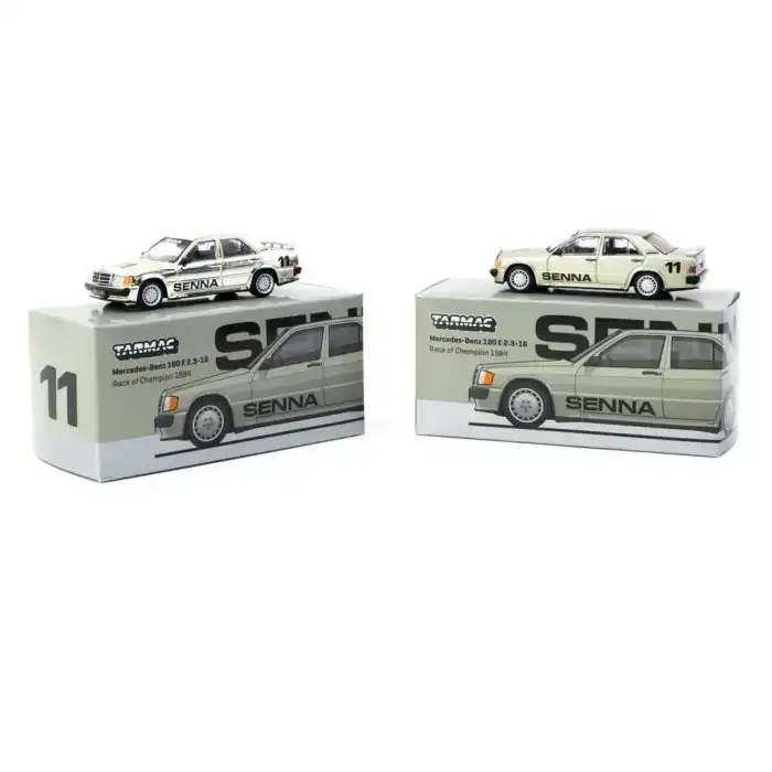 Tarmac Works 1/64 Mercedes-Benz 190 E 2.3-16 Race of Champion 1984 #11 - GLOBAL64
