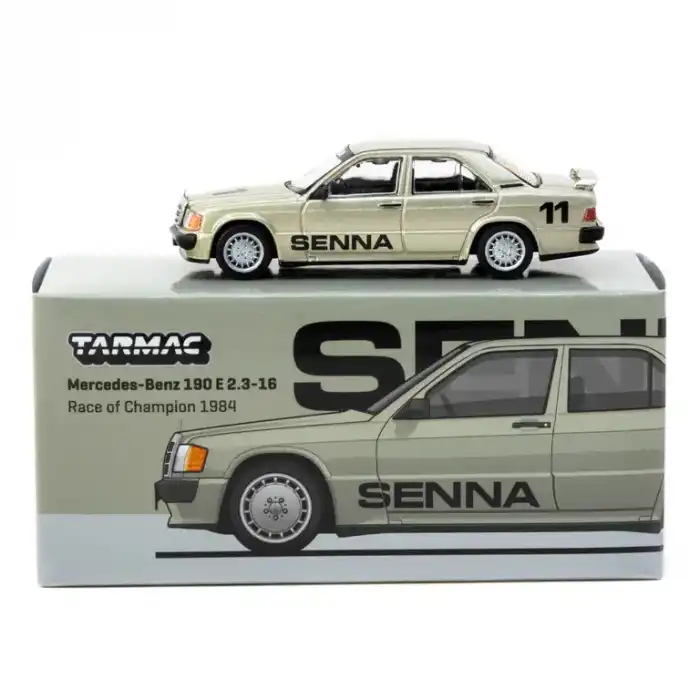 Tarmac Works 1/64 Mercedes-Benz 190 E 2.3-16 Race of Champion 1984 #11 - GLOBAL64