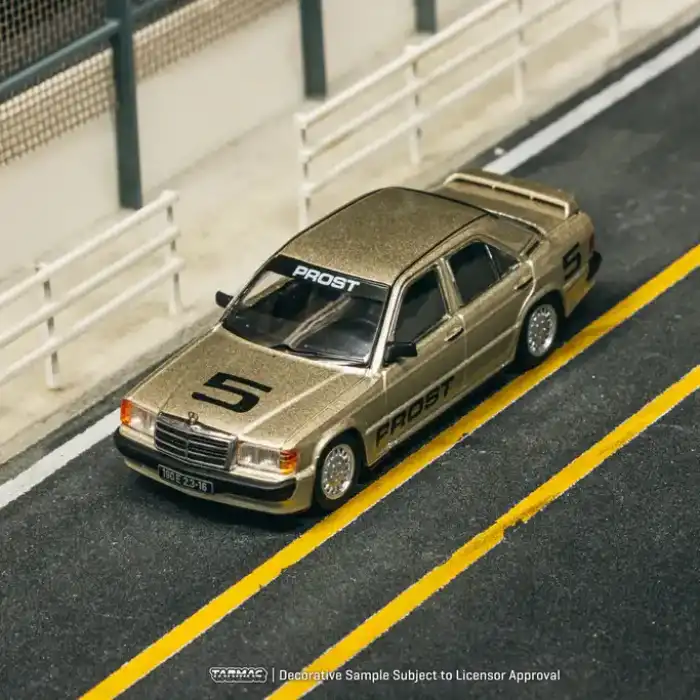 Tarmac Works 1/64 Mercedes-Benz 190 E 2.3-16 Race of Champion 1984 Alain Prost - GLOBAL64