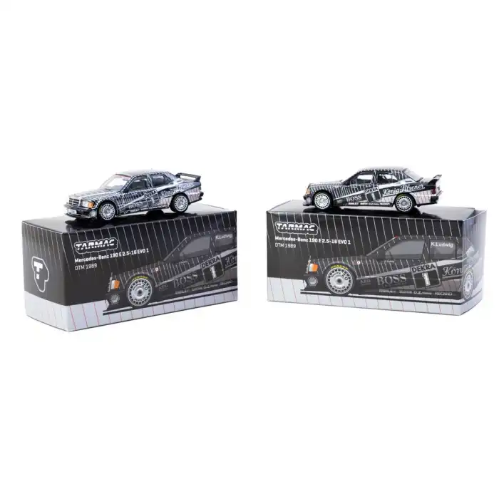 Tarmac Works 1/64 Mercedes-Benz 190 E 2.5-16 EVO 1 #01 - GLOBAL64