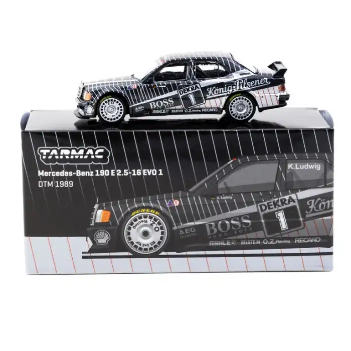 Tarmac Works 1/64 Mercedes-Benz 190 E 2.5-16 EVO 1 #01 - GLOBAL64