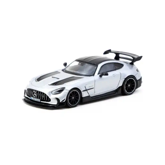 Tarmac Works 1/64 Mercedes-Benz AMG GT Black Series Silver Metallic - GLOBAL64 T64G-042-SL