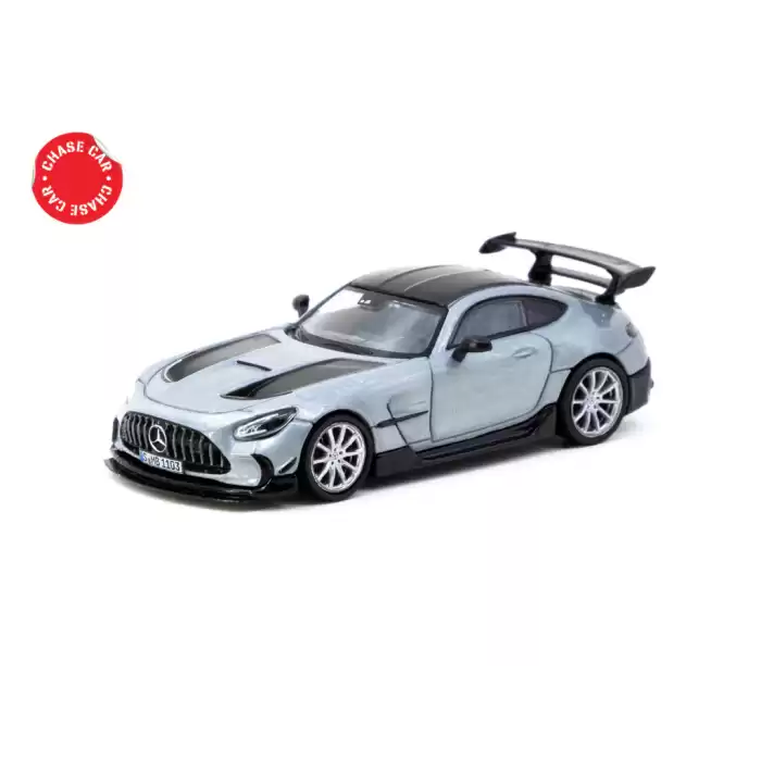 Tarmac Works 1/64 Mercedes-Benz AMG GT Black Series Silver Metallic - GLOBAL64 T64G-042-SL