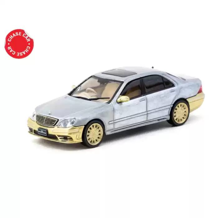 Tarmac Works 1/64 Mercedes-Benz S-Class Wald GOLD - CLDC Special Edition - GLOBAL64 T64G-072-GO