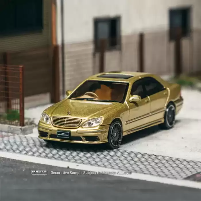 Tarmac Works 1/64 Mercedes-Benz S-Class Wald GOLD - CLDC Special Edition - GLOBAL64 T64G-072-GO