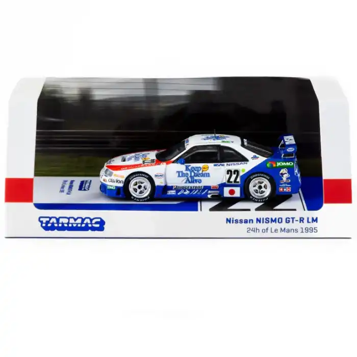 Tarmac Works 1/64 Nissan NISMO GT-R LM 24h of Le Mans 1995 #22 - HOBBY64