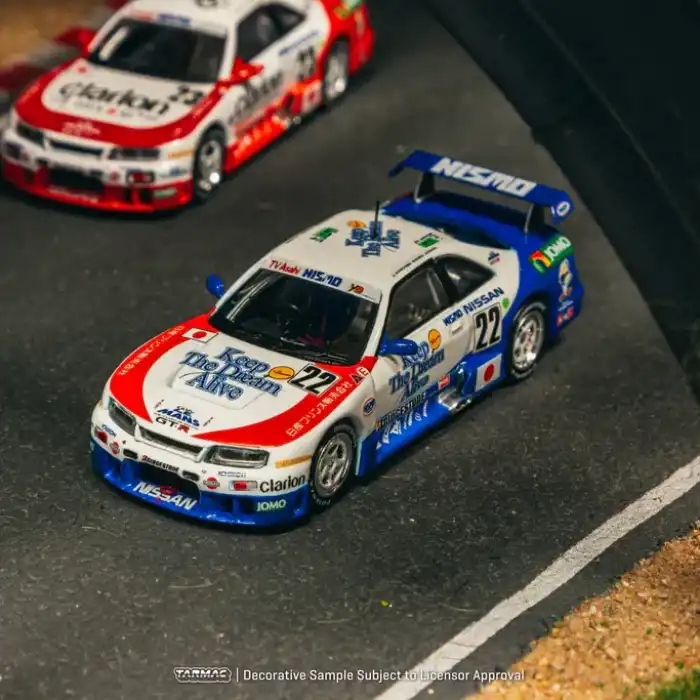 Tarmac Works 1/64 Nissan NISMO GT-R LM 24h of Le Mans 1995 #22 - HOBBY64