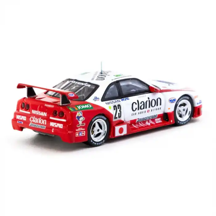 Tarmac Works 1/64 Nissan NISMO GT-R LM 24h of Le Mans 1995 Presentation #23 - HOBBY64