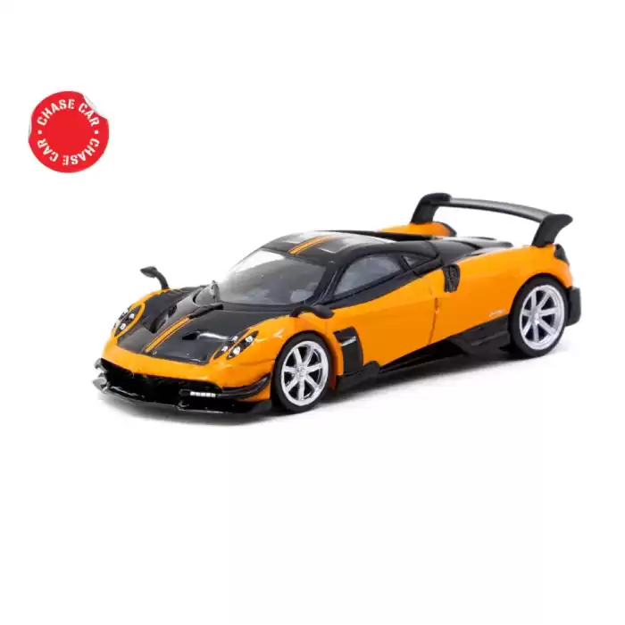 Tarmac Works 1/64 Pagani Huayra BC Arancio Saint Tropez - GLOBAL64 T64G-TL014-OR