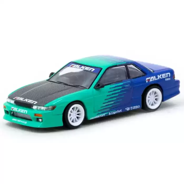 Tarmac Works 1/64 VERTEX Nissan Silvia (S13) Falken - GLOBAL64 T64G-025-FA