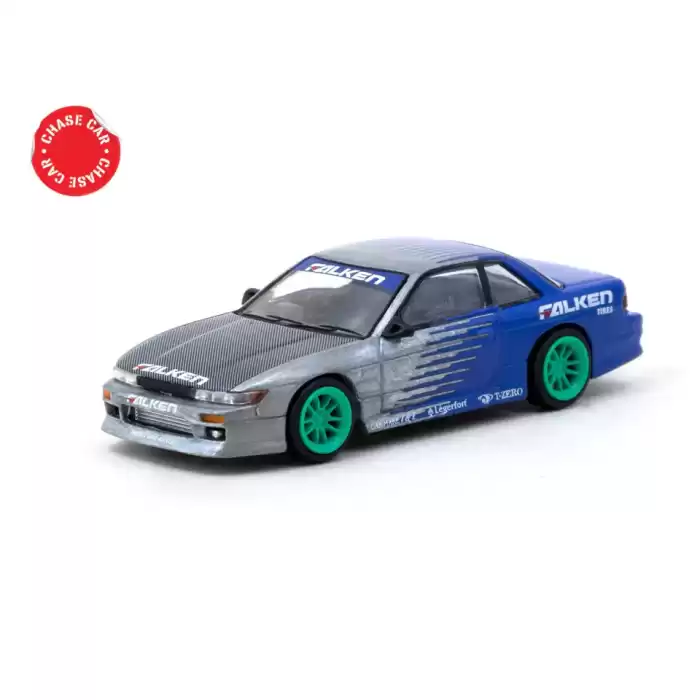 Tarmac Works 1/64 VERTEX Nissan Silvia (S13) Falken - GLOBAL64 T64G-025-FA