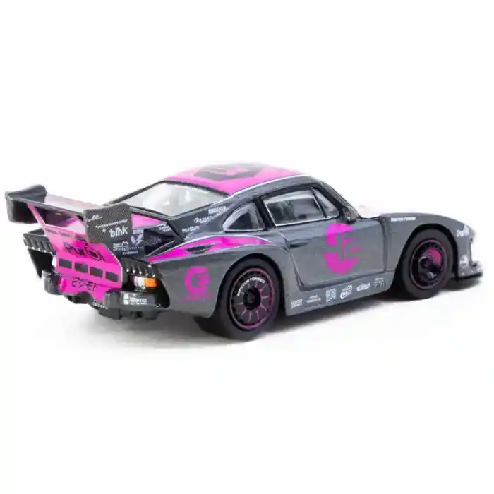 Tarmac Works X iXO Models 1/64 Bisimoto Porsche 935 K3V with Tarmac Cards Combo Set - HOBBY64