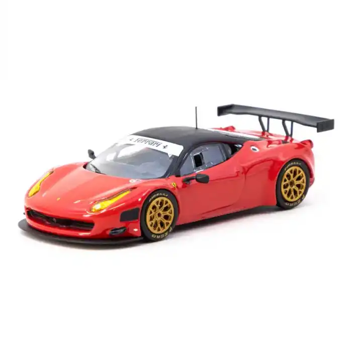 Tarmac Works X iXO Models 1/64 Ferrari 458 Italia GT3 Red - ROAD64