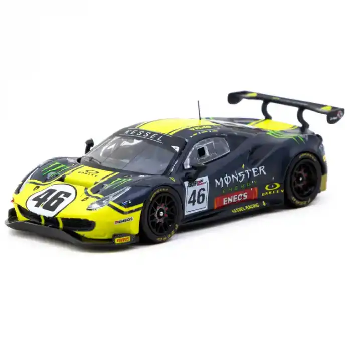 Tarmac Works X iXO Models 1/64 Ferrari 488 GT3 Gulf 12 Hours 2019 #46 – HOBBY64