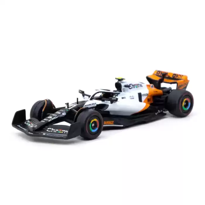 Tarmac Works X iXO Models 1/64 McLaren MCL60 Spanish Grand Prix 2023 Qualifying#4 Lando Norris - GLOBAL64 T64G-F070-LN1