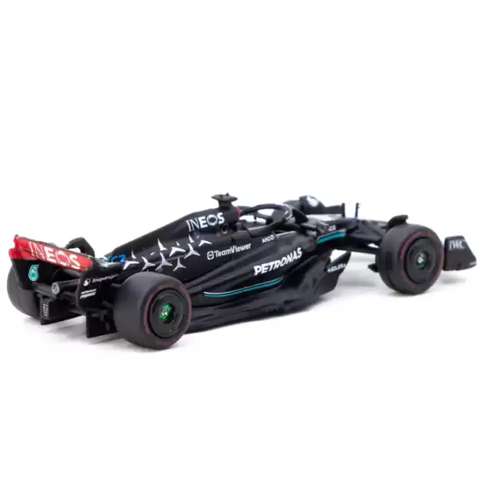 Tarmac Works X iXO Models 1/64 Mercedes-AMG F1 W14 E Performance Spanish Grand Prix 2023 #63 George Russell - GLOBAL64 T64G-F064-GR1