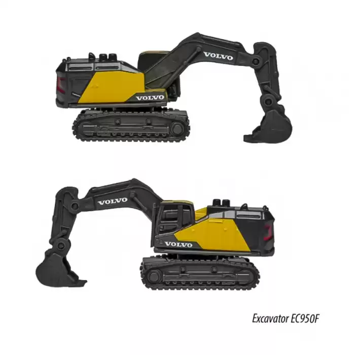 Majorette Volvo Construction Excavator EC950F