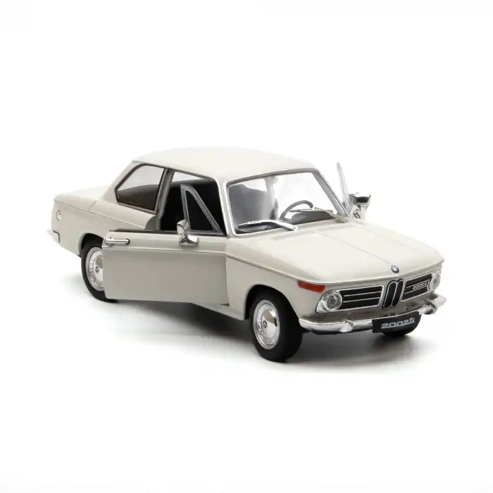 Welly 1:24 BMW 2002ti Diecast Model Araba Krem - 24053W