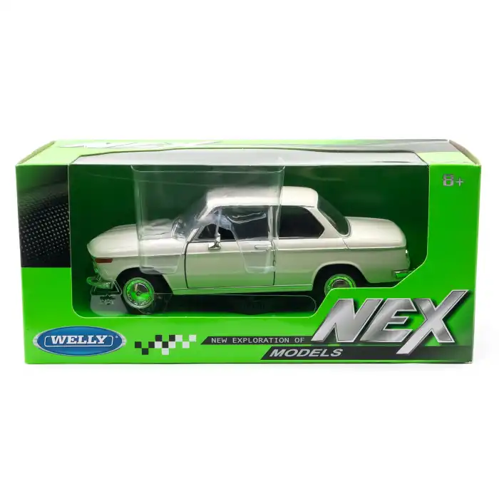 Welly 1:24 BMW 2002ti Diecast Model Araba Krem - 24053W