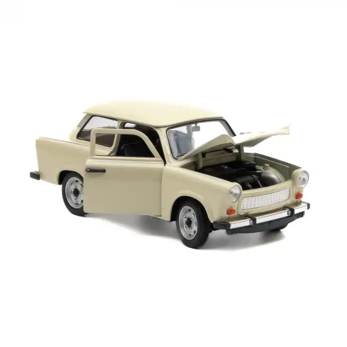 Welly 1:24 Traban 601 Diecast Model Araba Krem - 24037W