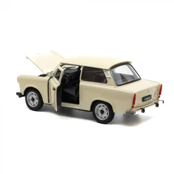 Welly 1:24 Traban 601 Diecast Model Araba Krem - 24037W