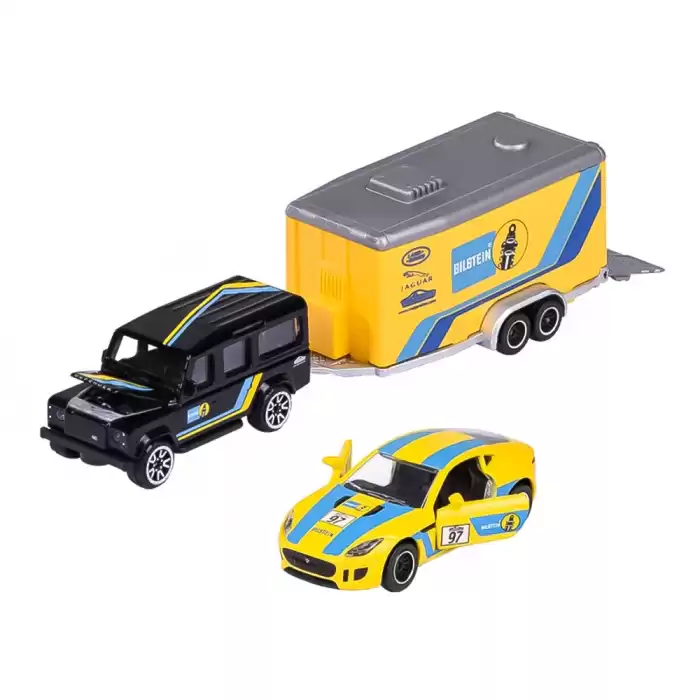 Majorette Race Trailer Land Rover Defender 110 - 212053111