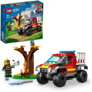 LEGO® City 4x4 İtfaiye Kamyonu Kurtarma Operasyonu 60393