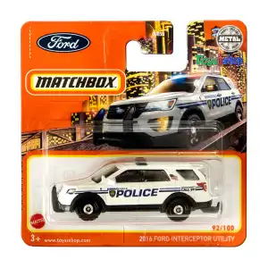 Matchbox 2016 Ford Interceptor Utility - 92