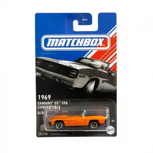 Matchbox Amerikan Üstü Açık Arabalar, 1969 Camaro SS 396 Convertible