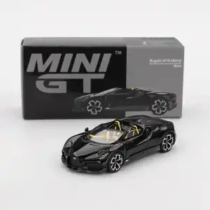 Mini GT 1/64 Bugatti W16 Mistral Black - MGT01058