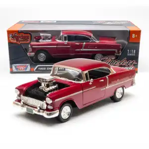 Motor Max 1:18 1955 Chevy Bel Air Diecast Model Araba - 79002