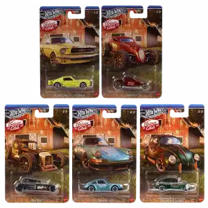 Hot Wheels Silver Series Vintage Club 5 Araçlık Set - HRT81-979H