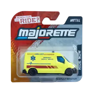 Majorette Street Cars Renault Master Ambulance Diecast Model Araba