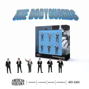 American Diorama 1/64 Figure Set: The Bodyguards