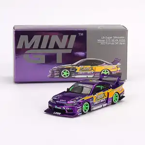 MINI GT: 1/64 Nissan S15 SILVIA LB-Super Silhouette #555 2022 Formula Drift Japan